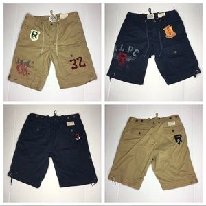 Ralph Lauren Polo Club Embroidered Shorts RARE 🔥